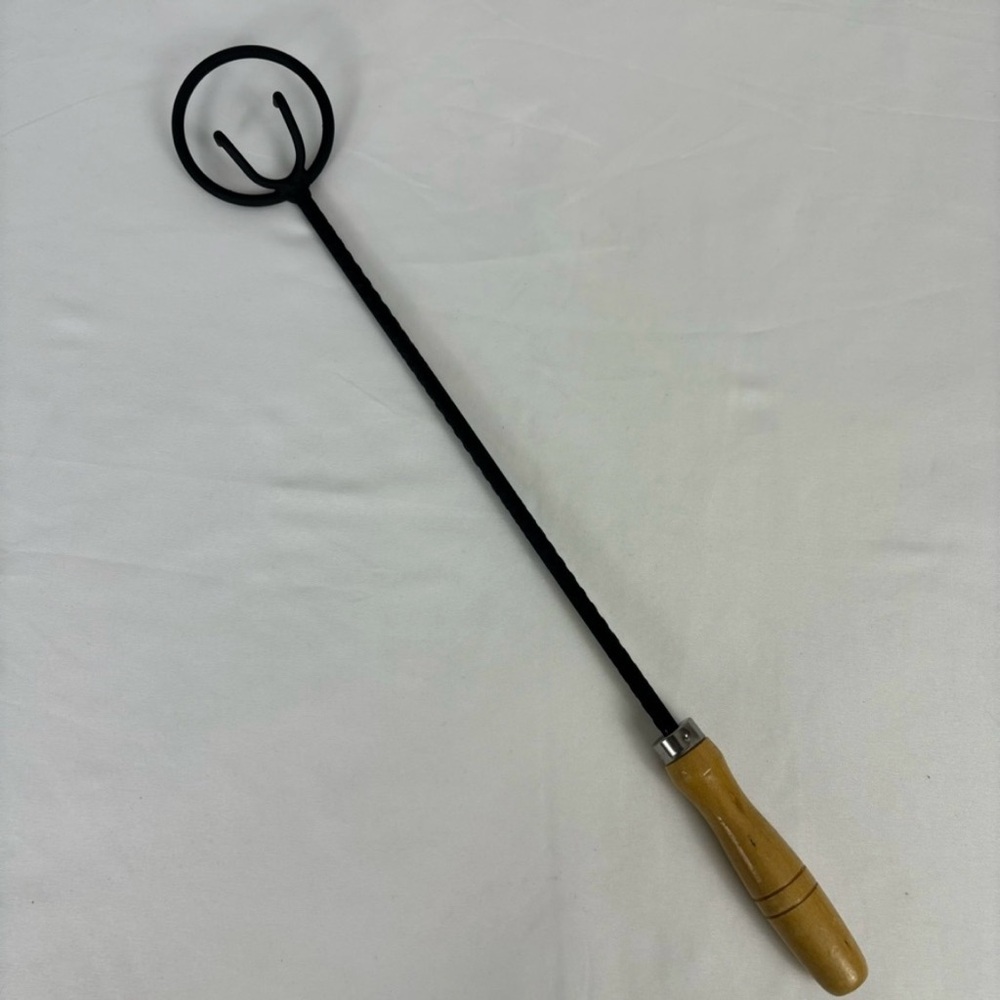 Grill Smoker Onion Cleaner Tool All Natural Heavy Duty Metal Wood New Size 20” - Picture 3 of 16